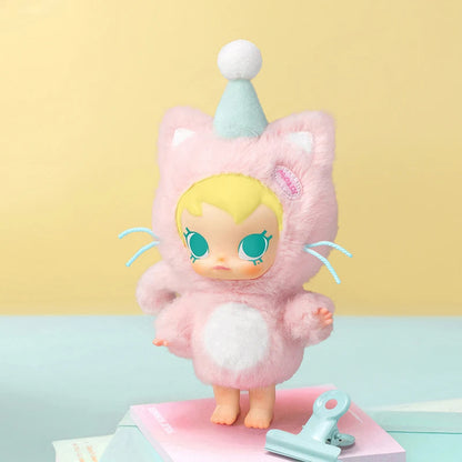 POP MART Baby Molly Pocket Friends Series-Vinyl Plush Pendant Blind Box 1PC/6PCS