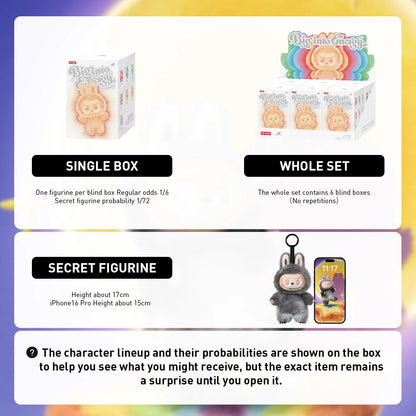 POP MART THE MONSTERS Big into Energy Series-Vinyl Plush Pendant Blind Box 1PC/6PCS Mystery Box LABUBU Plushies Popmart