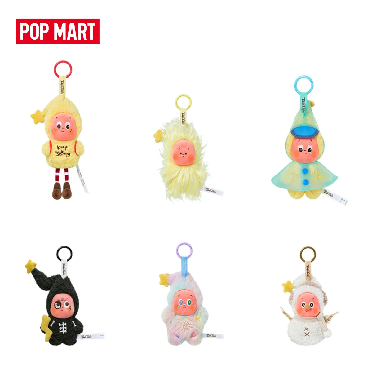 POP MART Twinkle Twinkle Sweet Dreams Forecast Series-Plush Pendant Blind Box 1PC/6PCS Mystery Box