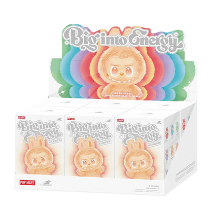 POP MART THE MONSTERS Big into Energy Series-Vinyl Plush Pendant Blind Box 1PC/6PCS Mystery Box LABUBU Plushies Popmart