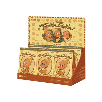 POP MART Twinkle Twinkle Savor the Monment Series-Fresh-Baked Mini Cookies Plush Pendant Blind Box 1/6PCS Collectable Figure