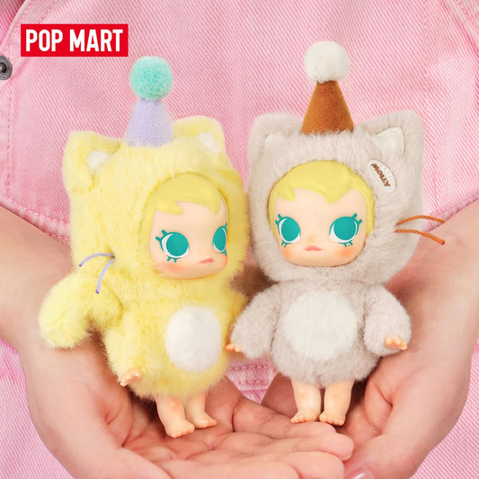 POP MART Baby Molly Pocket Friends Series-Vinyl Plush Pendant Blind Box 1PC/6PCS