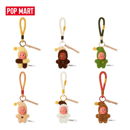 POP MART Twinkle Twinkle Savor the Monment Series-Fresh-Baked Mini Cookies Plush Pendant Blind Box 1/6PCS Collectable Figure